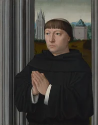 An Augustinian Friar Praying